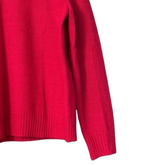 Banana Republic Women’s Lofty Crew Neck Long Sleeve Pullover Sweater Pink Size L - Picture 10 of 10